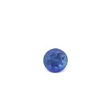 0.82 ct Round Blue Natural Sapphire