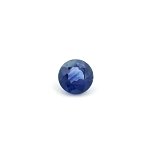 0.83 ct Round Blue Natural Sapphire