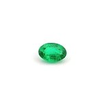 0.58 ct Oval Green Natural Emerald