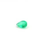 0.42 ct Pear Green Natural Emerald