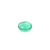 0.77 ct Oval Green Natural Emerald
