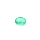 0.67 ct Oval Green Natural Emerald