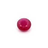 2.28 ct Round Red Natural Ruby