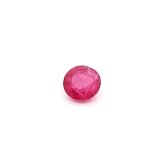 1.13 ct Round Red Natural Ruby
