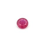 1.13 ct Round Red Natural Ruby