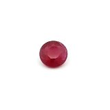 1.20 ct Round Red Natural Ruby