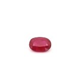 0.85 ct Oval Red Natural Ruby