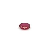 0.47 ct Oval Red Natural Ruby