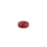 0.51 ct Oval Red Natural Ruby