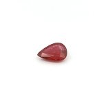0.69 ct Pear Red Natural Ruby
