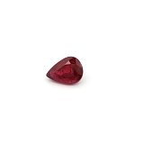 0.92 ct Pear Red Natural Ruby