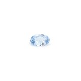 0.43 ct Oval Blue Natural Sapphire