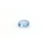 0.49 ct Oval Blue Natural Sapphire
