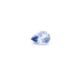 0.42 ct Pear Blue Natural Sapphire