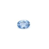 0.76 ct Oval Blue Natural Sapphire
