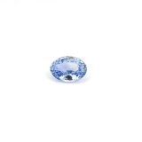 0.79 ct Oval Blue Natural Sapphire