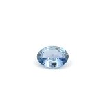 0.84 ct Oval Blue Natural Sapphire