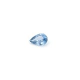 0.39 ct Pear Blue Natural Sapphire