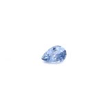 0.47 ct Pear Blue Natural Sapphire