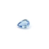 0.73 ct Pear Blue Natural Sapphire