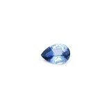 0.62 ct Pear Blue Natural Sapphire