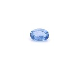 0.57 ct Oval Blue Natural Sapphire