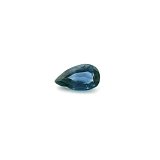 0.67 ct Pear Blue Natural Sapphire