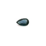 0.65 ct Pear Blue Natural Sapphire