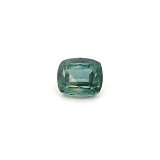 1.92 ct Cushion Green Natural Sapphire