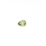 0.22 ct Pear Yellow Natural Sapphire