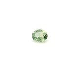 0.50 ct Oval Green Natural Sapphire