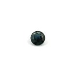 0.58 ct Round Blue Natural Sapphire
