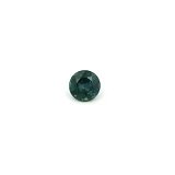 0.53 ct Round Blue Natural Sapphire