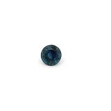 0.67 ct Round Blue Natural Sapphire