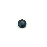 0.54 ct Round Blue Natural Sapphire