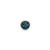 0.52 ct Round Blue Natural Sapphire