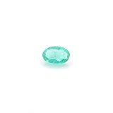 0.45 ct Oval Green Natural Emerald