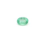 0.56 ct Oval Green Natural Emerald