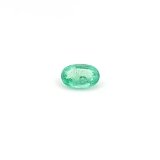 0.42 ct Oval Green Natural Emerald