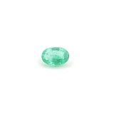 0.48 ct Oval Green Natural Emerald