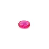 0.62 ct Oval Red Natural Ruby