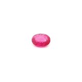 0.60 ct Oval Red Natural Ruby