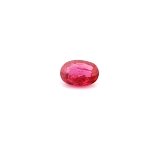 0.58 ct Oval Red Natural Ruby