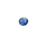 0.57 ct Round Blue Natural Sapphire