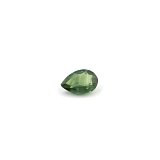 0.54 ct Pear Green Natural Sapphire