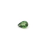 0.49 ct Pear Green Natural Sapphire