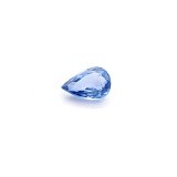 0.95 ct Pear Blue Natural Sapphire
