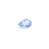 0.69 ct Pear Blue Natural Sapphire