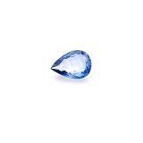 0.78 ct Pear Blue Natural Sapphire