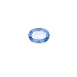 0.78 ct Oval Blue Natural Sapphire